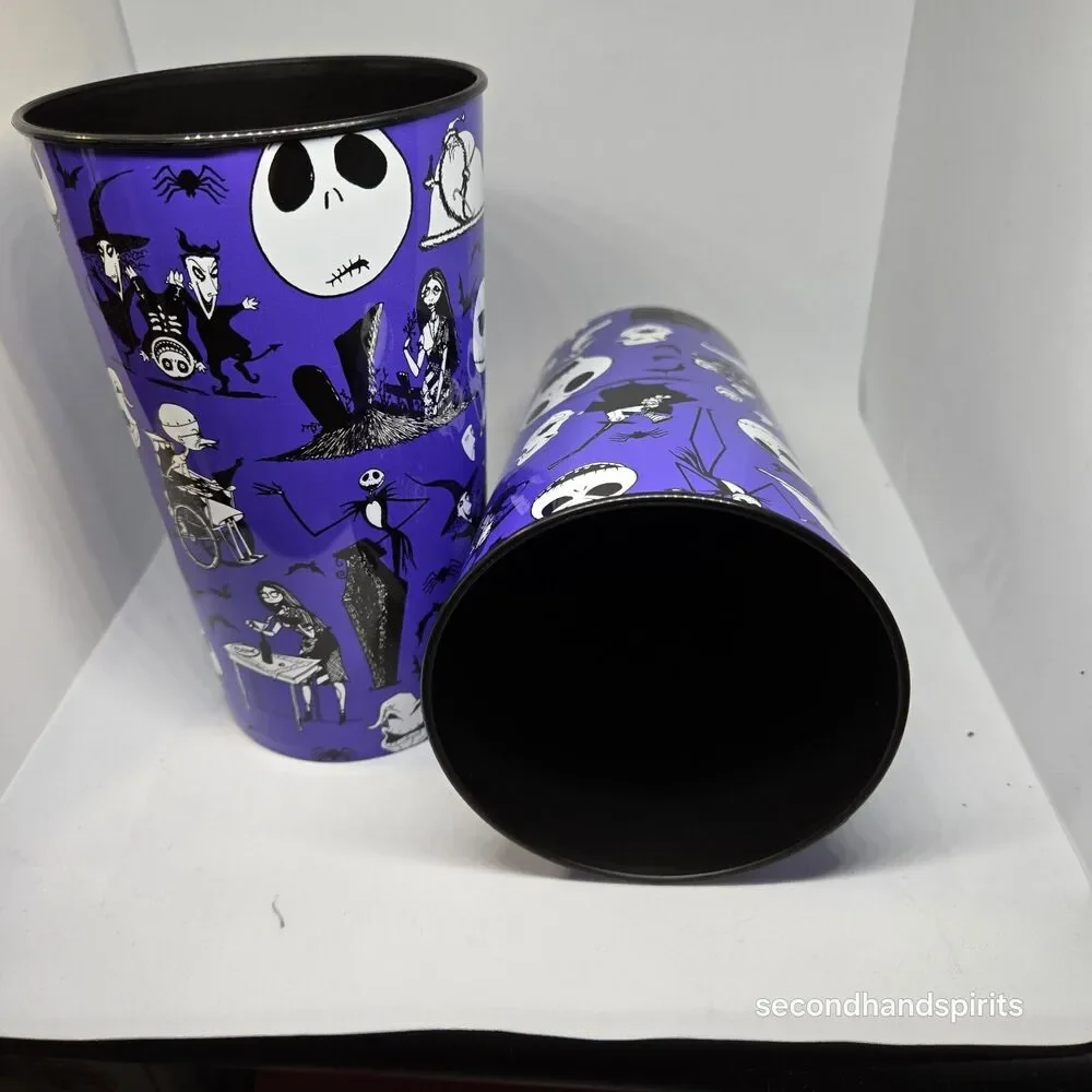 The Nightmare Before Christmas Jack 18 oz. Plastic Cups Party Favor Set Of Two